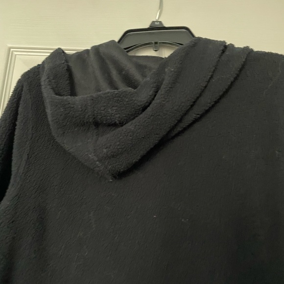 Calvin Klein fuzzy hooded sweatshirt - Picture 3 of 6